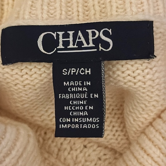 VTG CHAP’S SWEATER WOMEN’S SIZE S - Picture 4 of 8